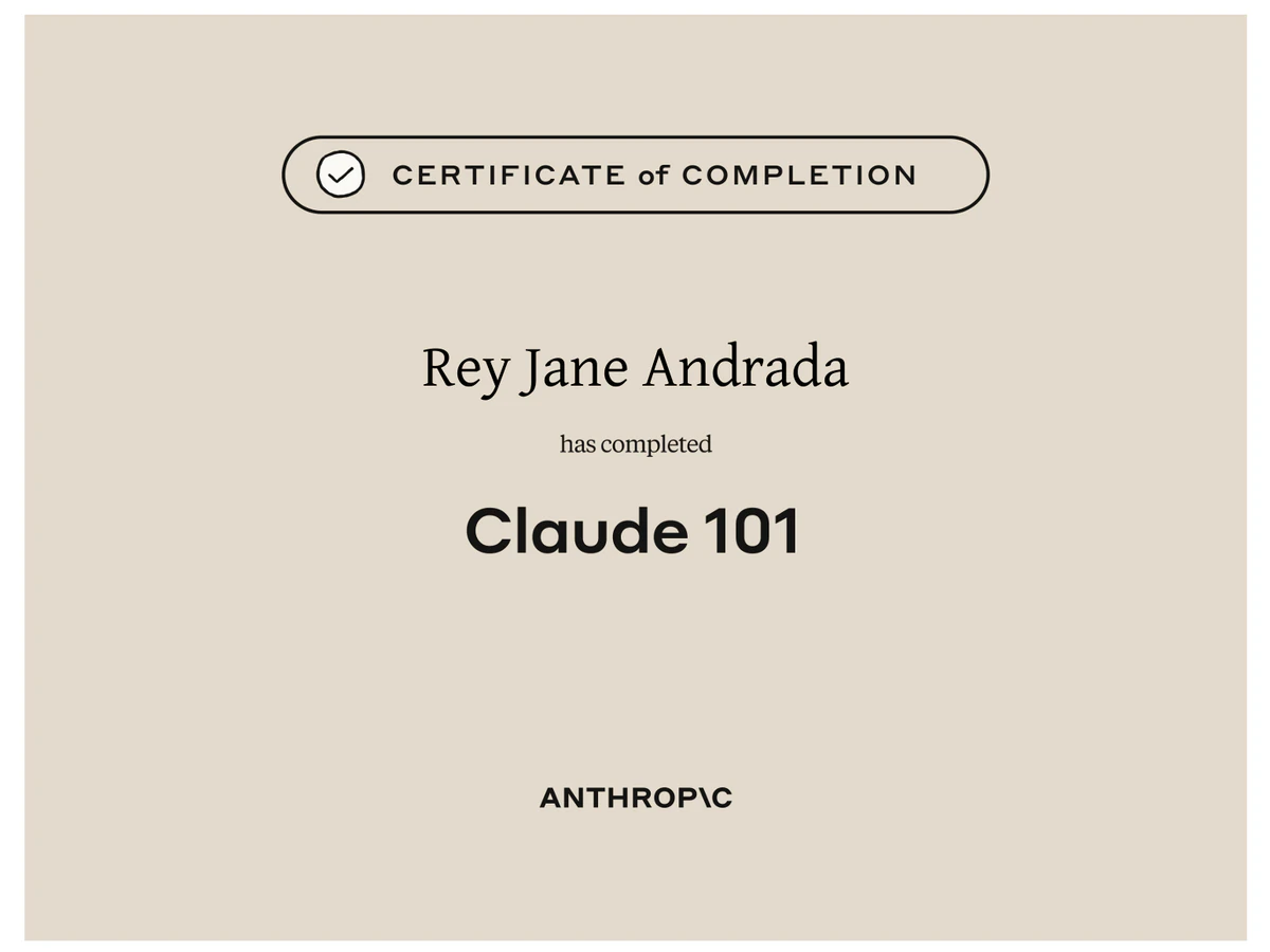 Claude 101