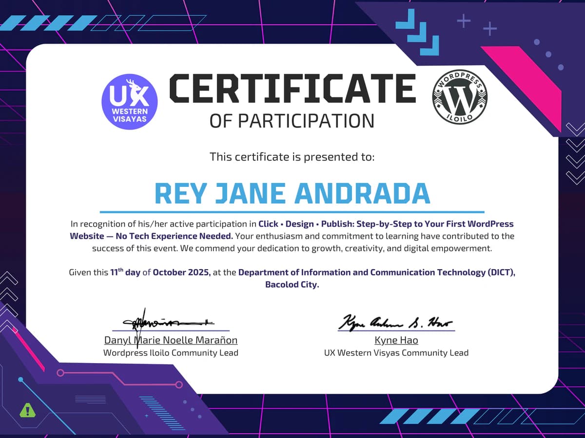 UX Western Visayas